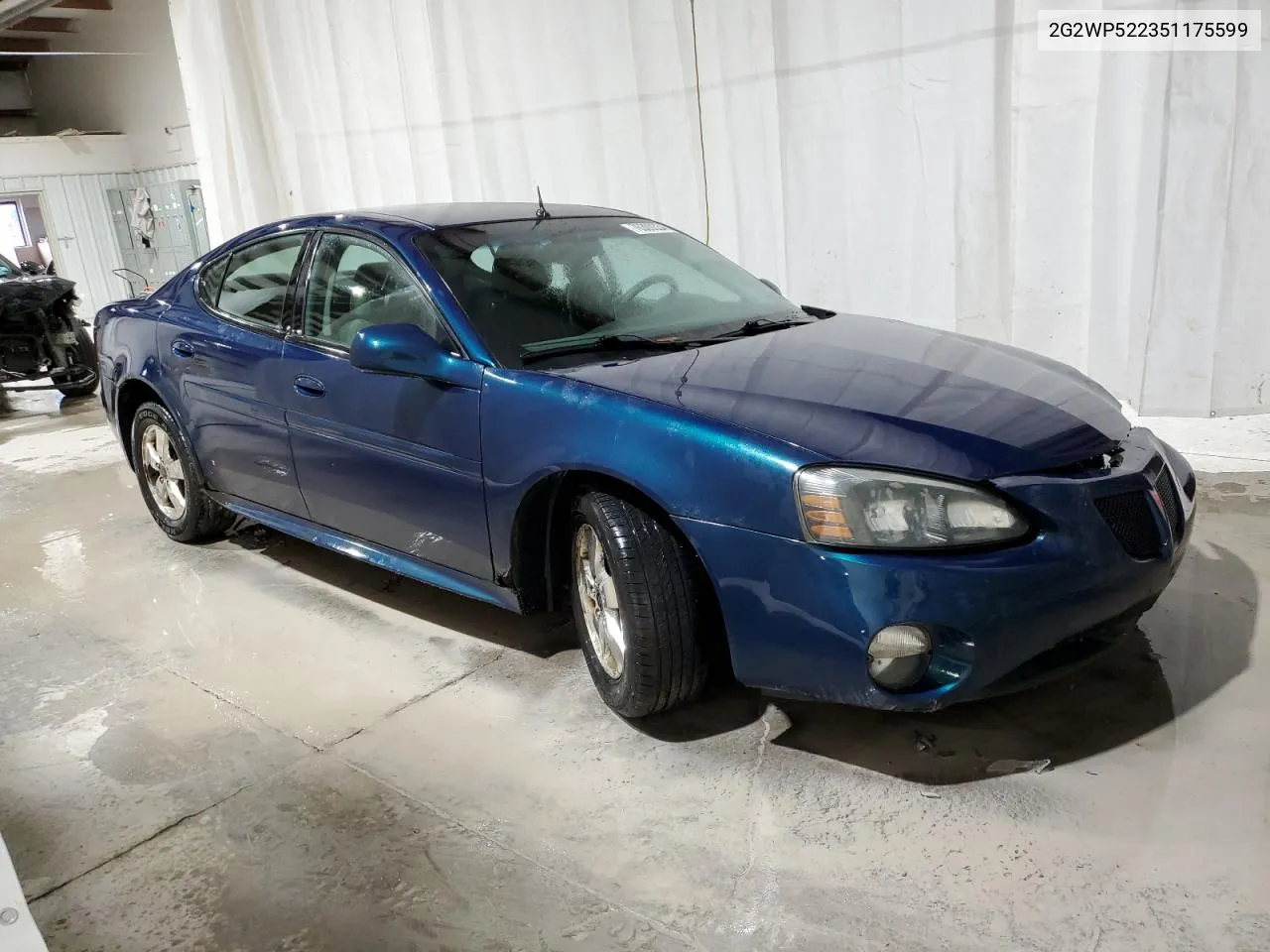 2005 Pontiac Grand Prix VIN: 2G2WP522351175599 Lot: 76309334