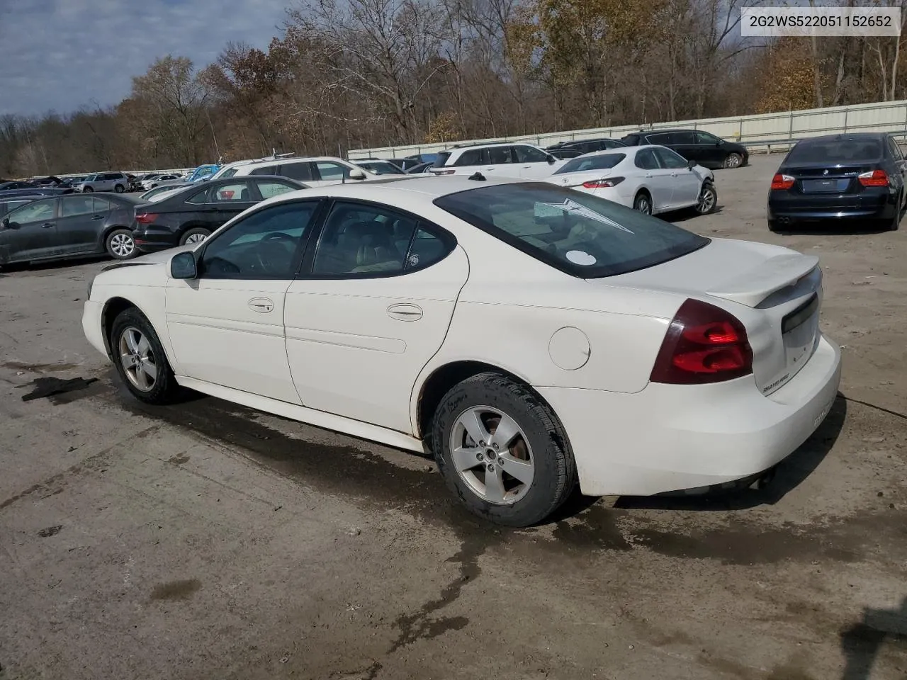 2005 Pontiac Grand Prix Gt VIN: 2G2WS522051152652 Lot: 79054024