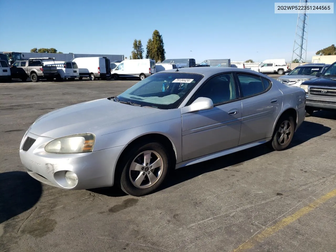 2005 Pontiac Grand Prix VIN: 2G2WP522351244565 Lot: 79134424