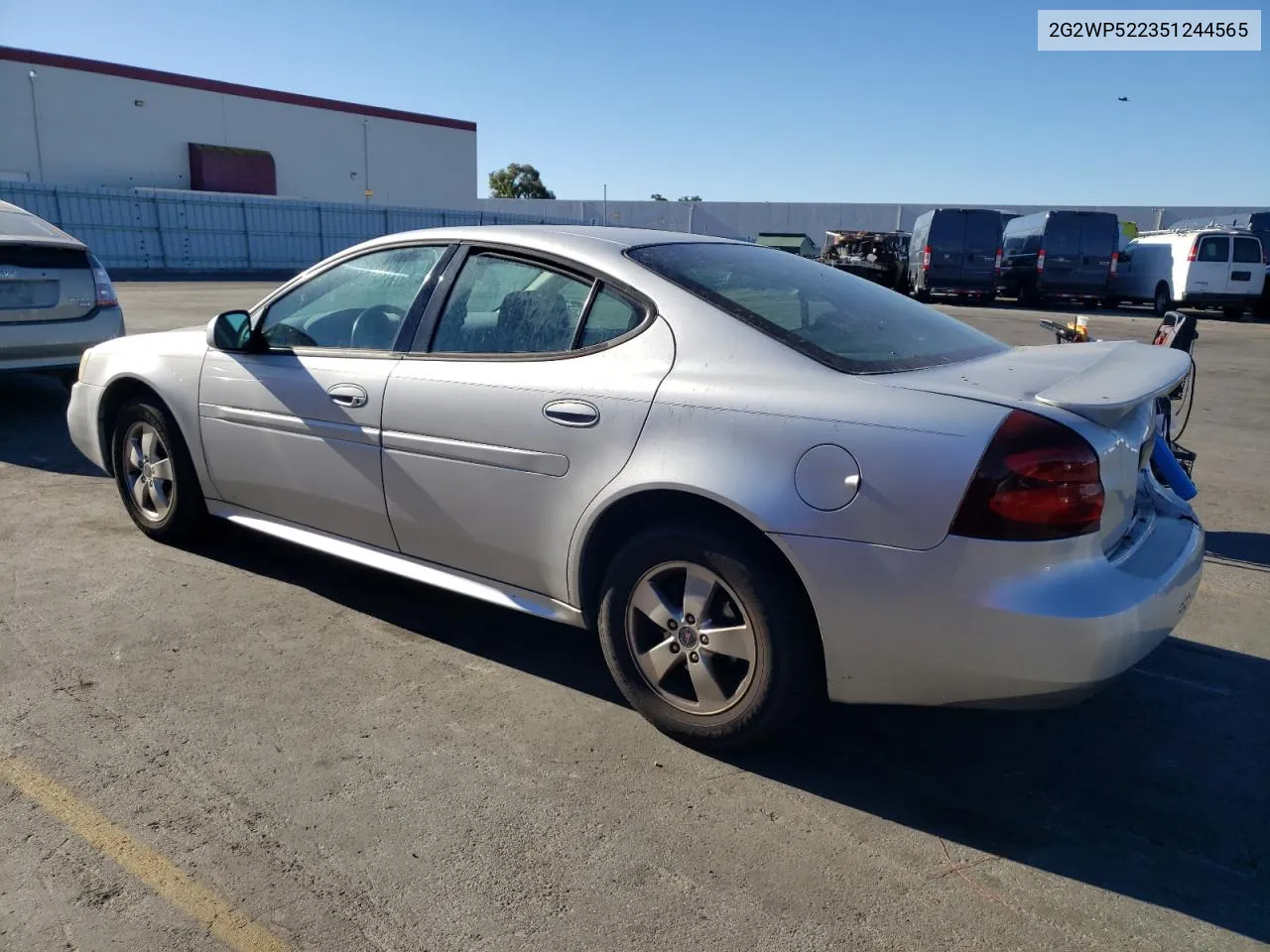 2005 Pontiac Grand Prix VIN: 2G2WP522351244565 Lot: 79134424