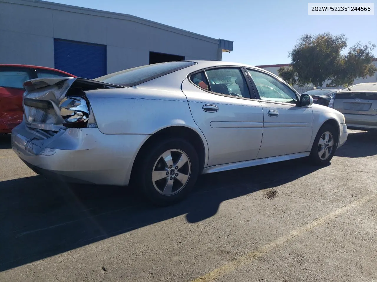 2005 Pontiac Grand Prix VIN: 2G2WP522351244565 Lot: 79134424