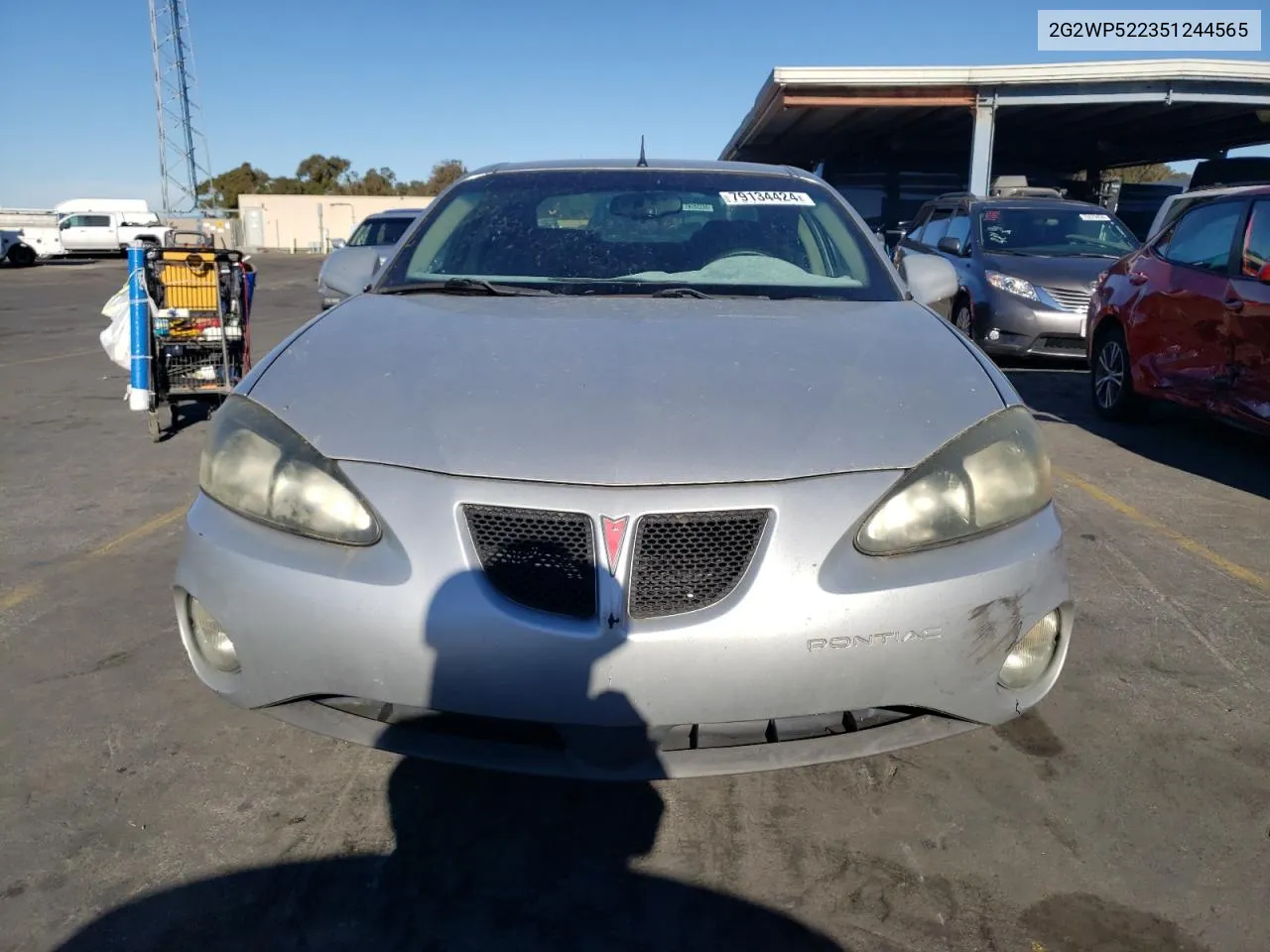 2005 Pontiac Grand Prix VIN: 2G2WP522351244565 Lot: 79134424