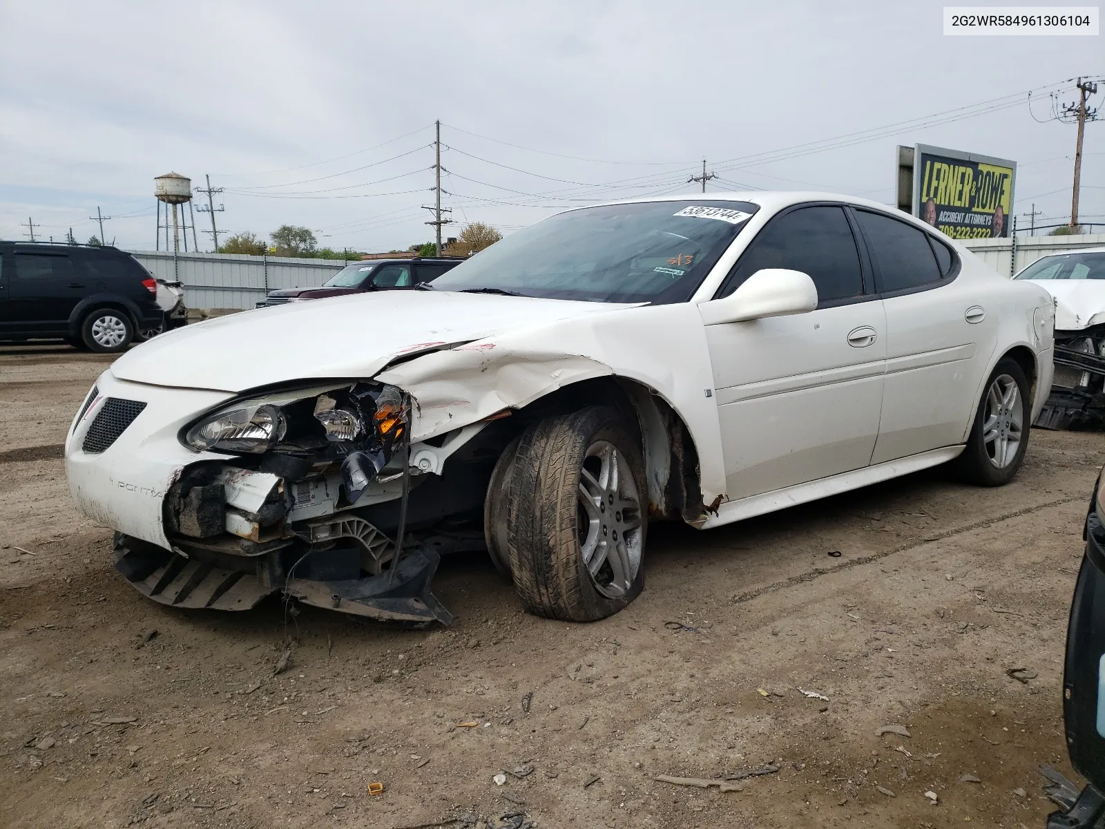 2006 Pontiac Grand Prix Gt VIN: 2G2WR584961306104 Lot: 53613744