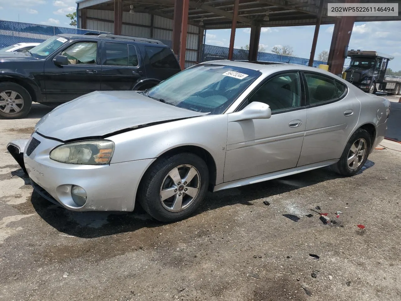 2006 Pontiac Grand Prix VIN: 2G2WP552261146494 Lot: 56473244