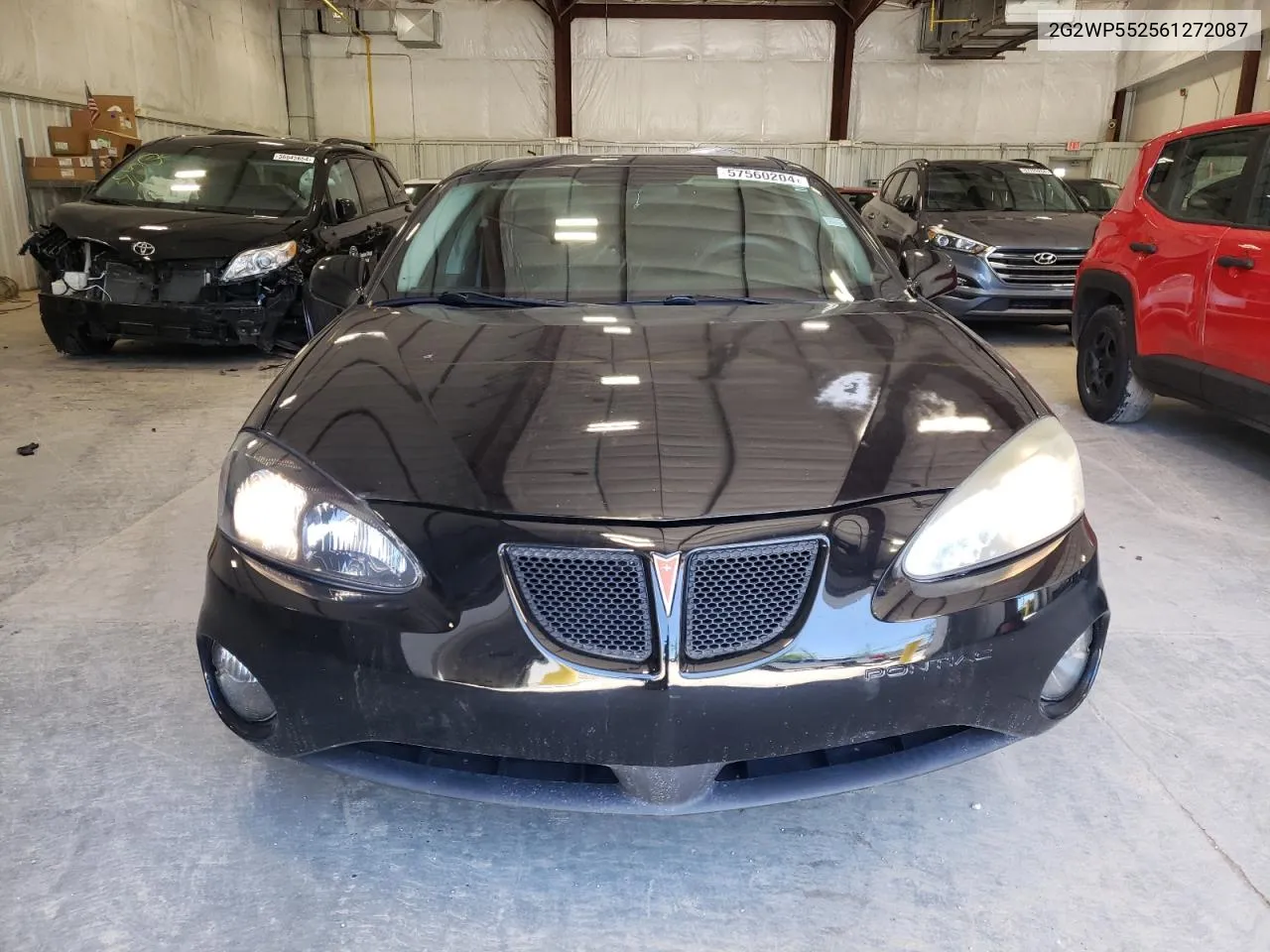 2006 Pontiac Grand Prix VIN: 2G2WP552561272087 Lot: 57560204