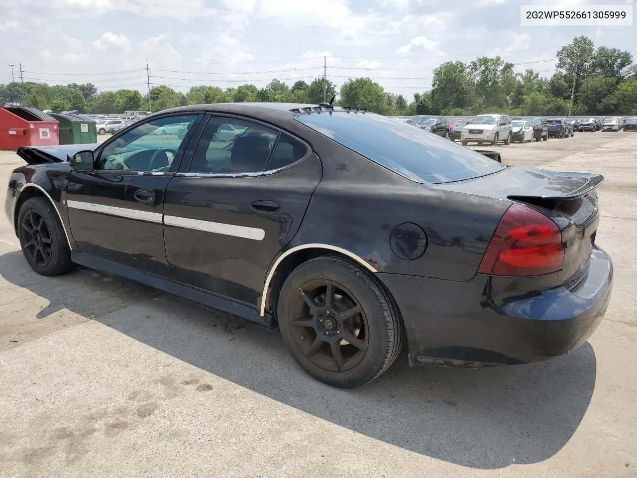 2006 Pontiac Grand Prix VIN: 2G2WP552661305999 Lot: 59946324