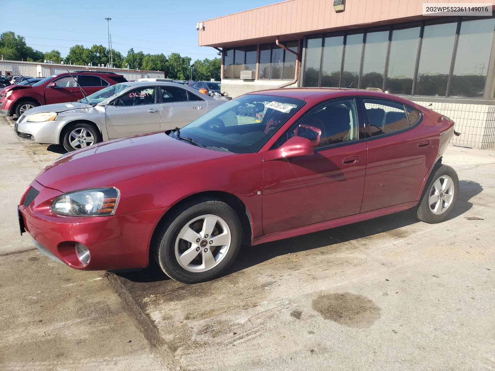 2G2WP552361149016 2006 Pontiac Grand Prix