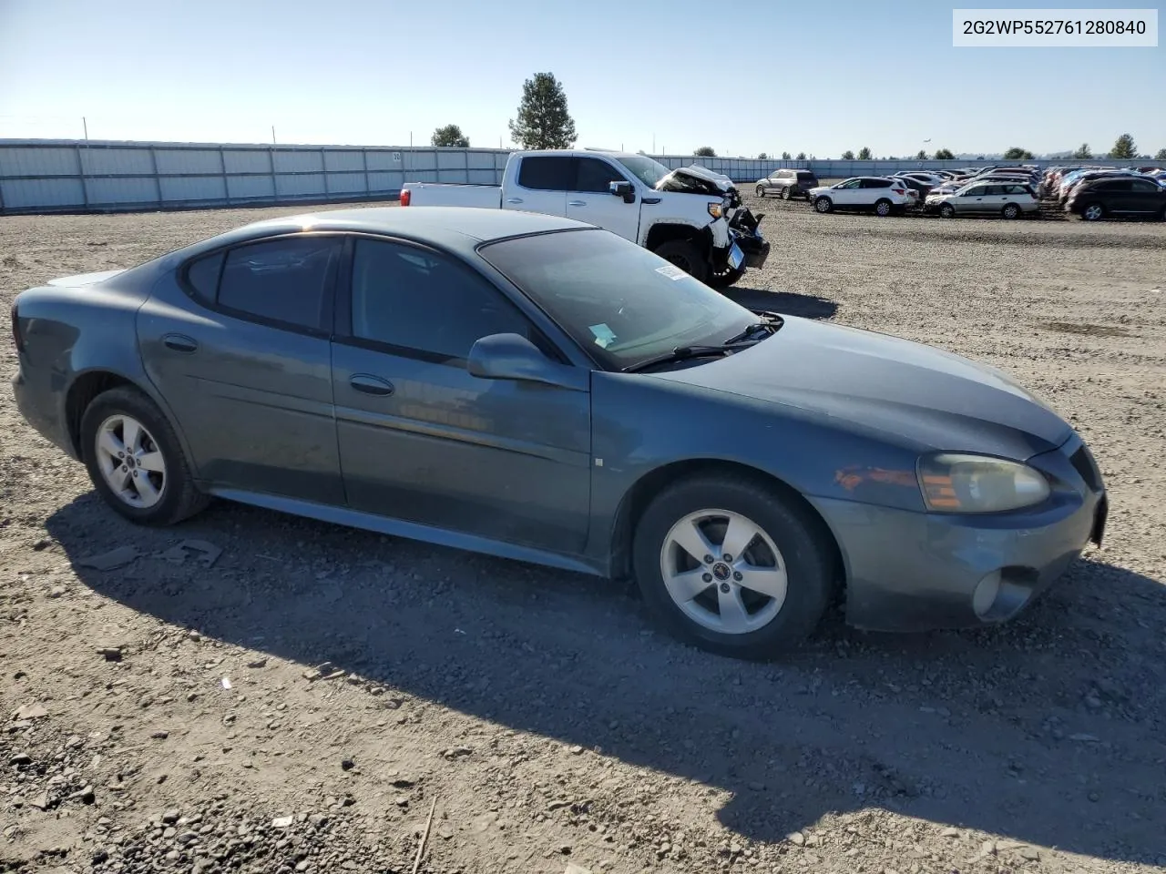 2G2WP552761280840 2006 Pontiac Grand Prix