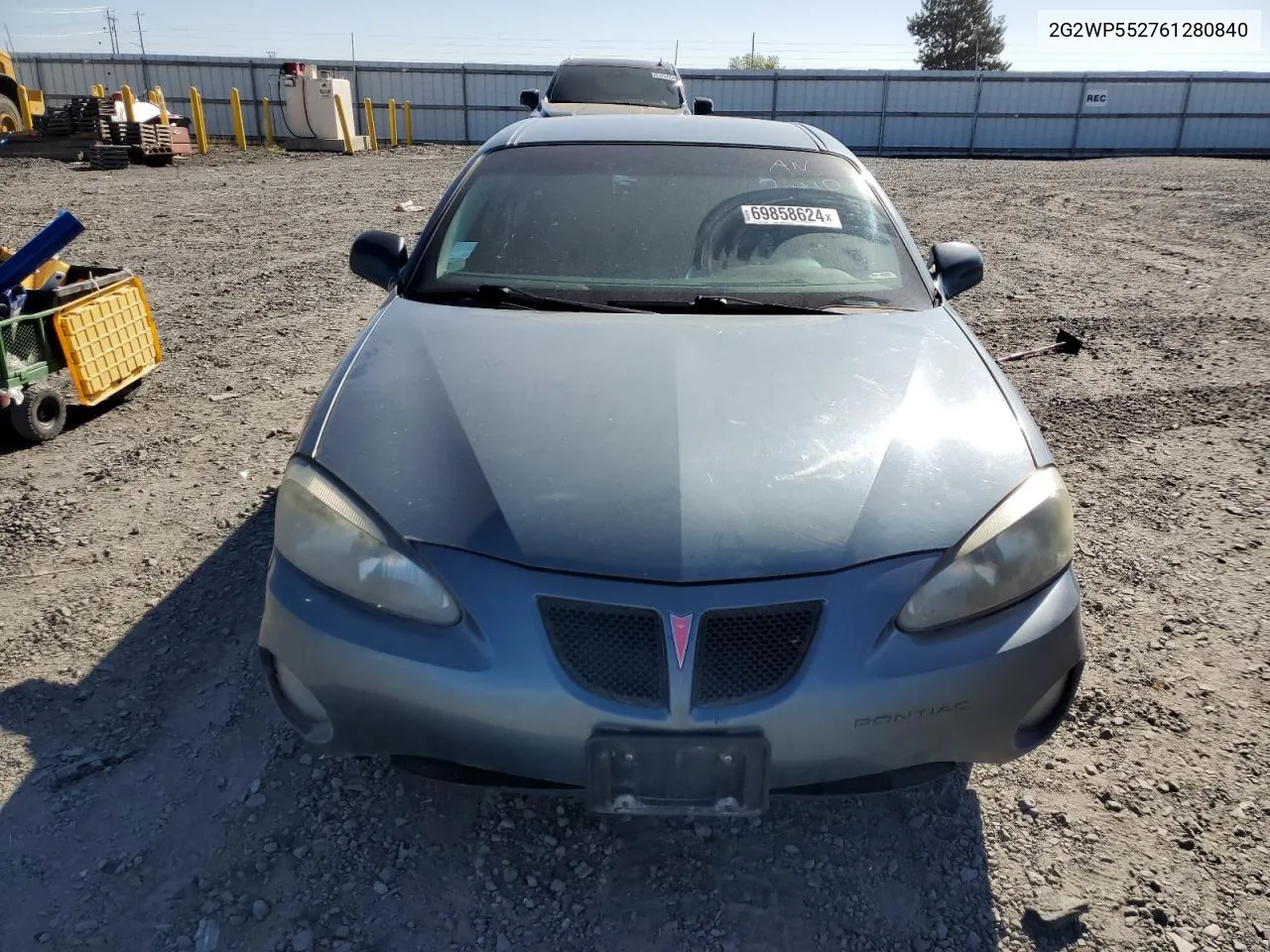 2006 Pontiac Grand Prix VIN: 2G2WP552761280840 Lot: 69858624