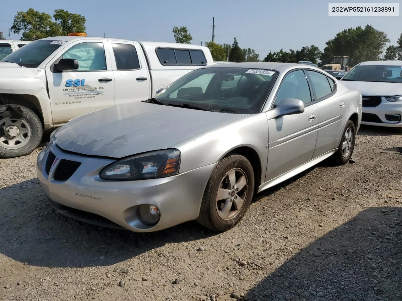 2G2WP552161238891 2006 Pontiac Grand Prix