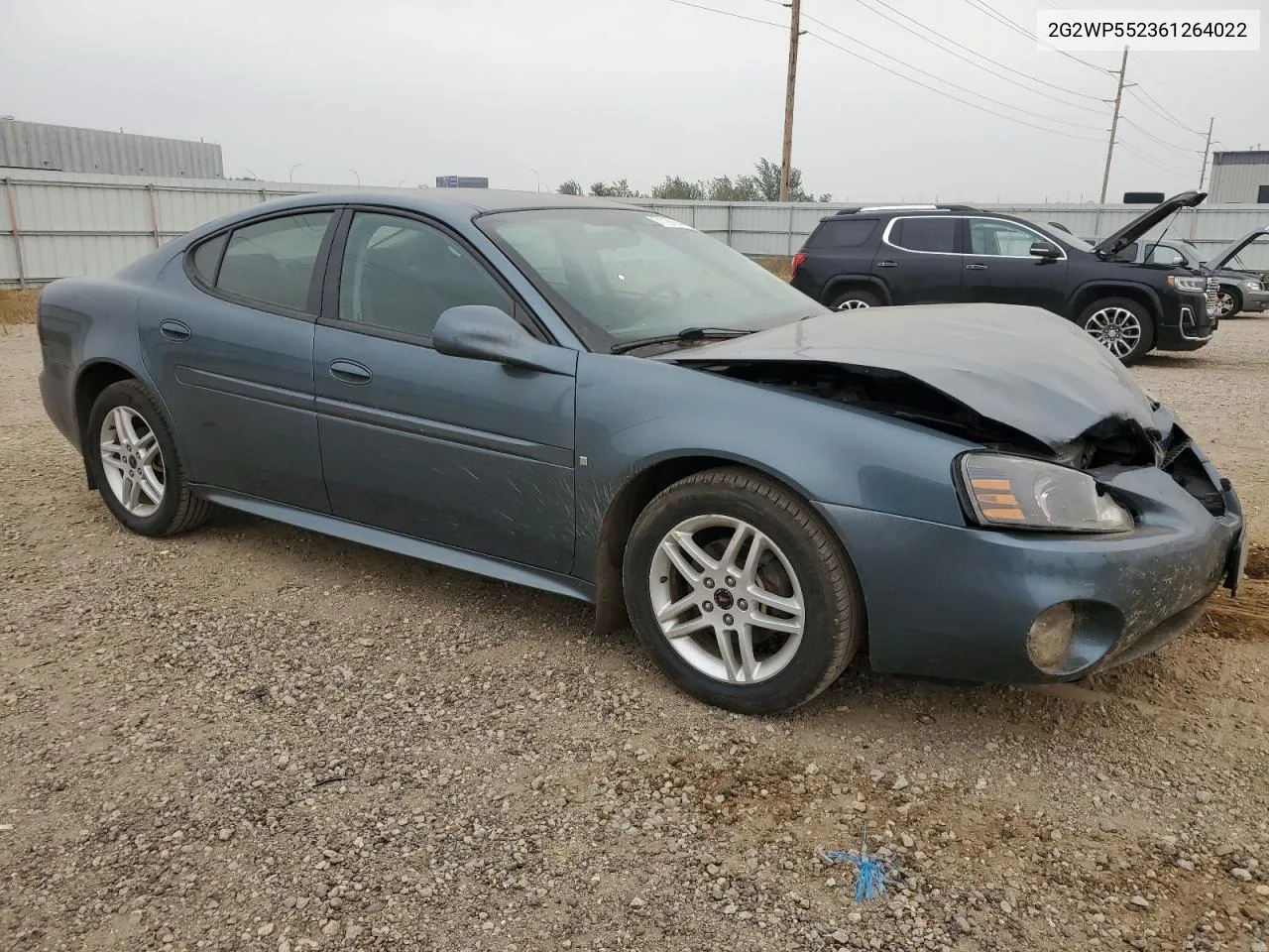 2006 Pontiac Grand Prix VIN: 2G2WP552361264022 Lot: 71197944