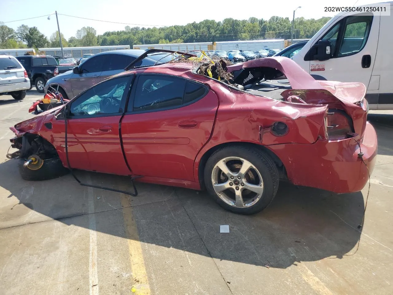 2006 Pontiac Grand Prix Gxp VIN: 2G2WC55C461250411 Lot: 71552384