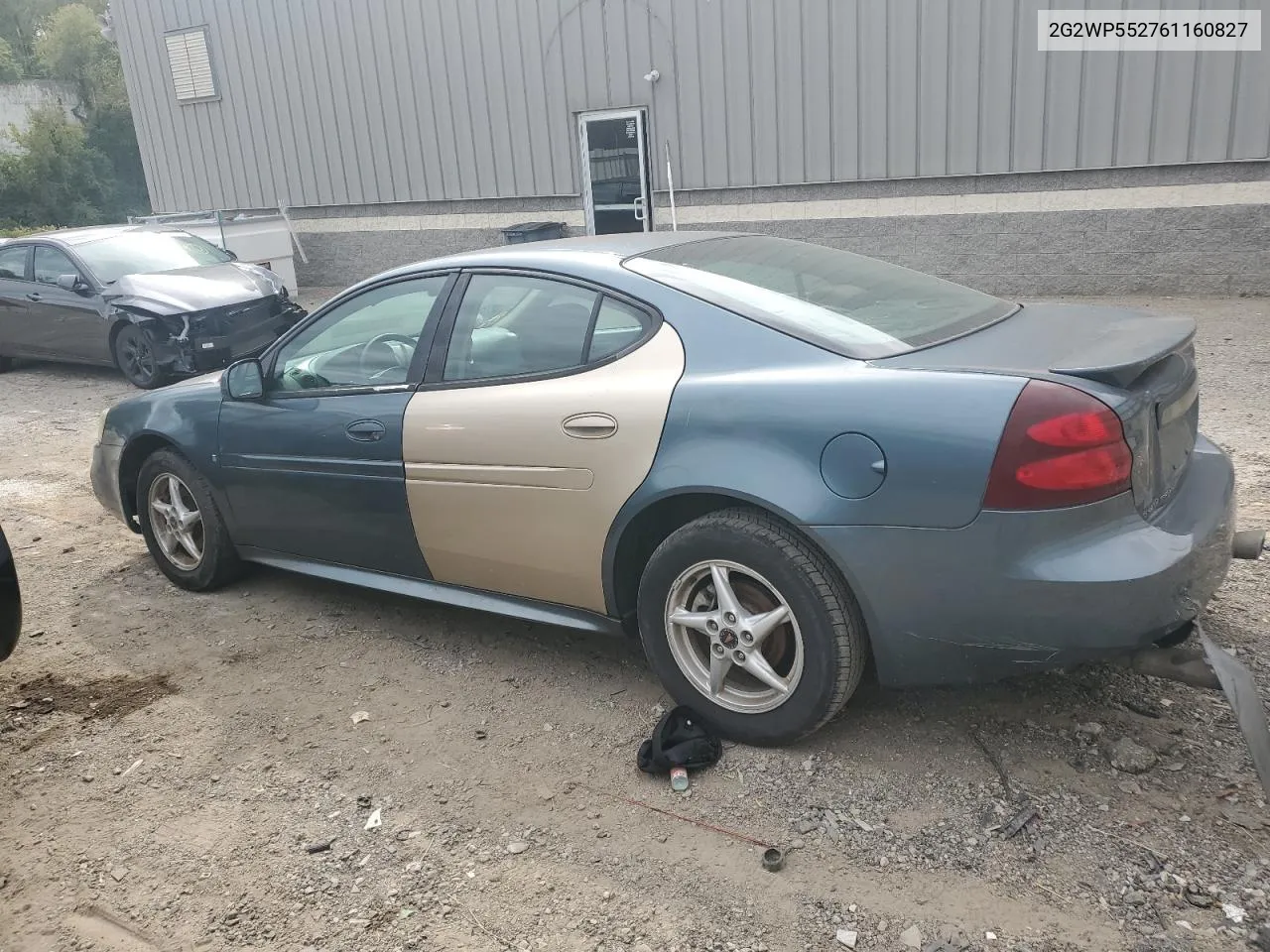 2G2WP552761160827 2006 Pontiac Grand Prix