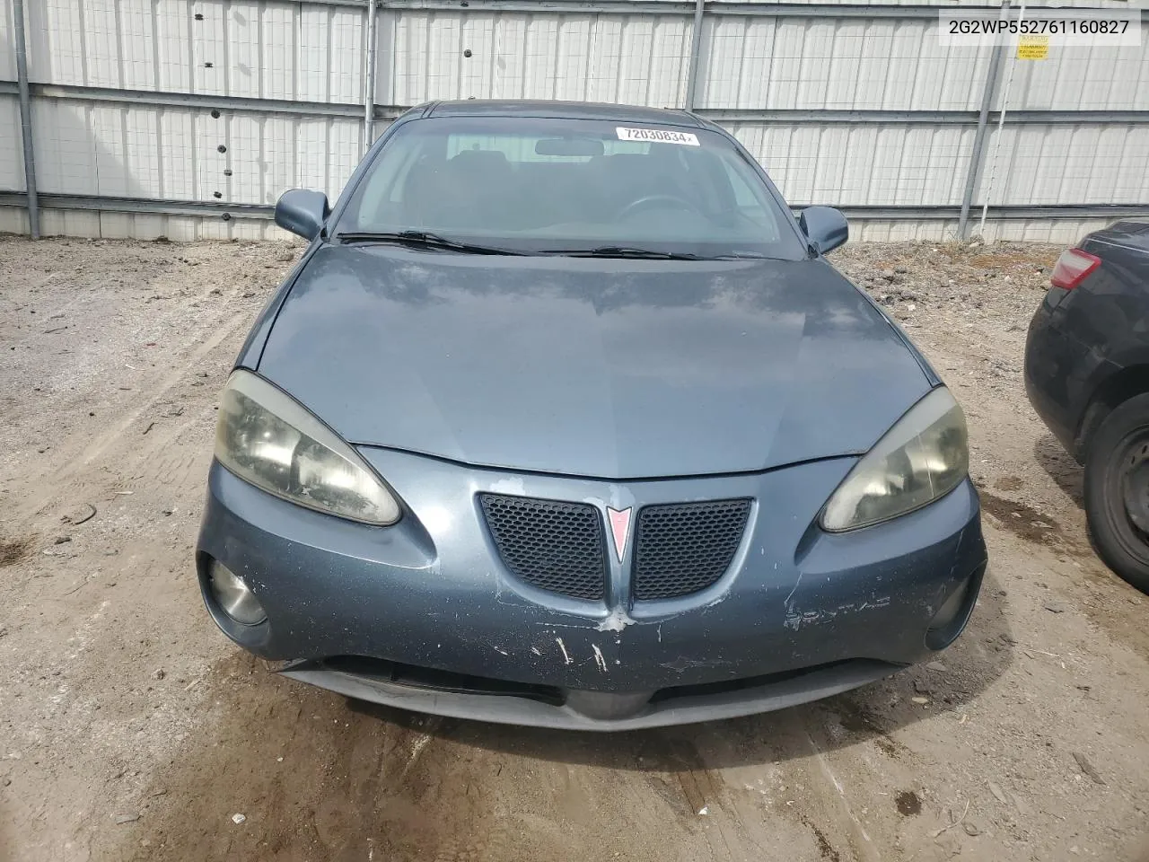 2006 Pontiac Grand Prix VIN: 2G2WP552761160827 Lot: 72030834