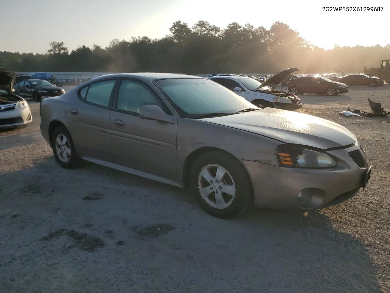 2006 Pontiac Grand Prix VIN: 2G2WP552X61299687 Lot: 72405214