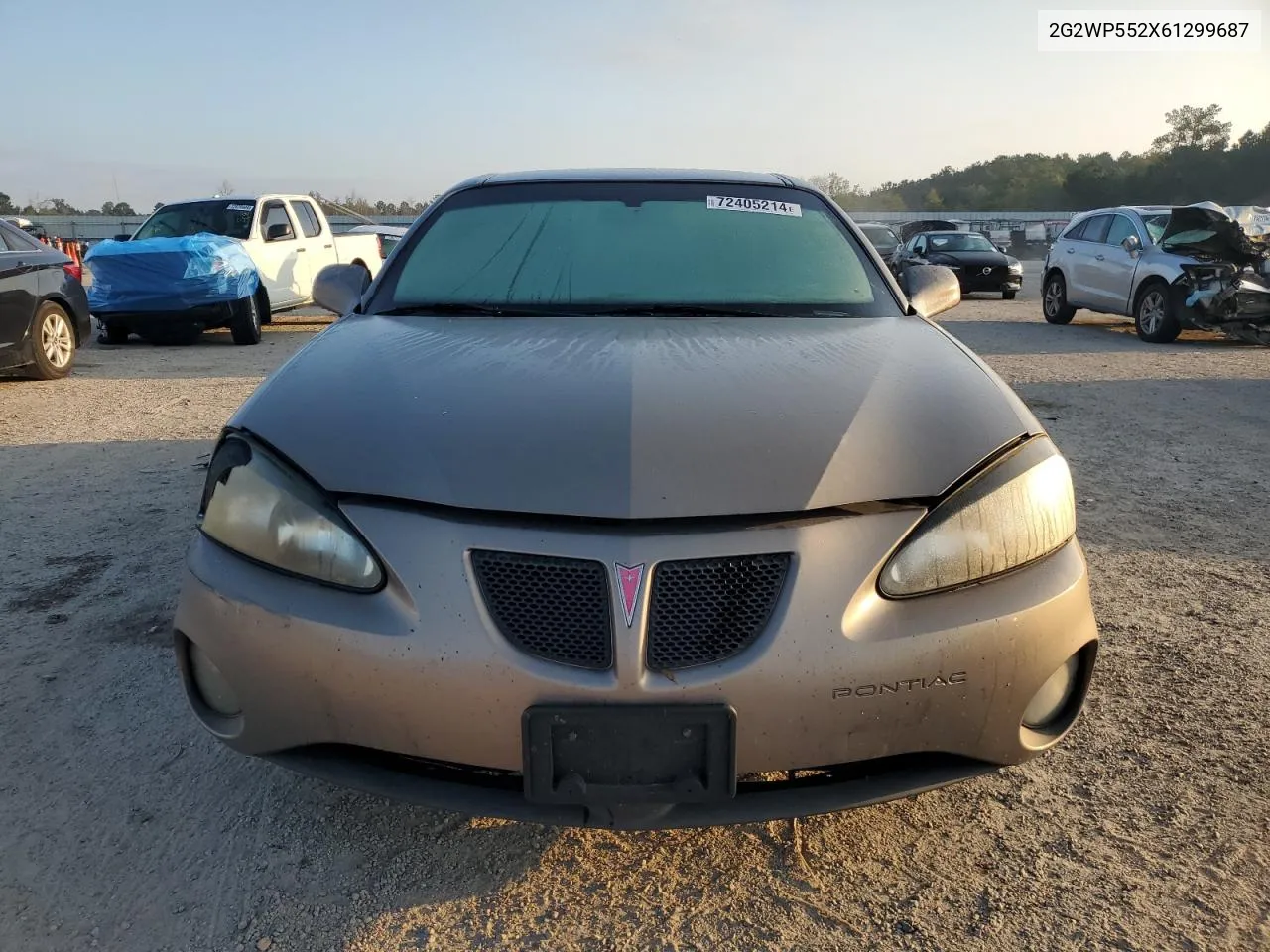 2006 Pontiac Grand Prix VIN: 2G2WP552X61299687 Lot: 72405214