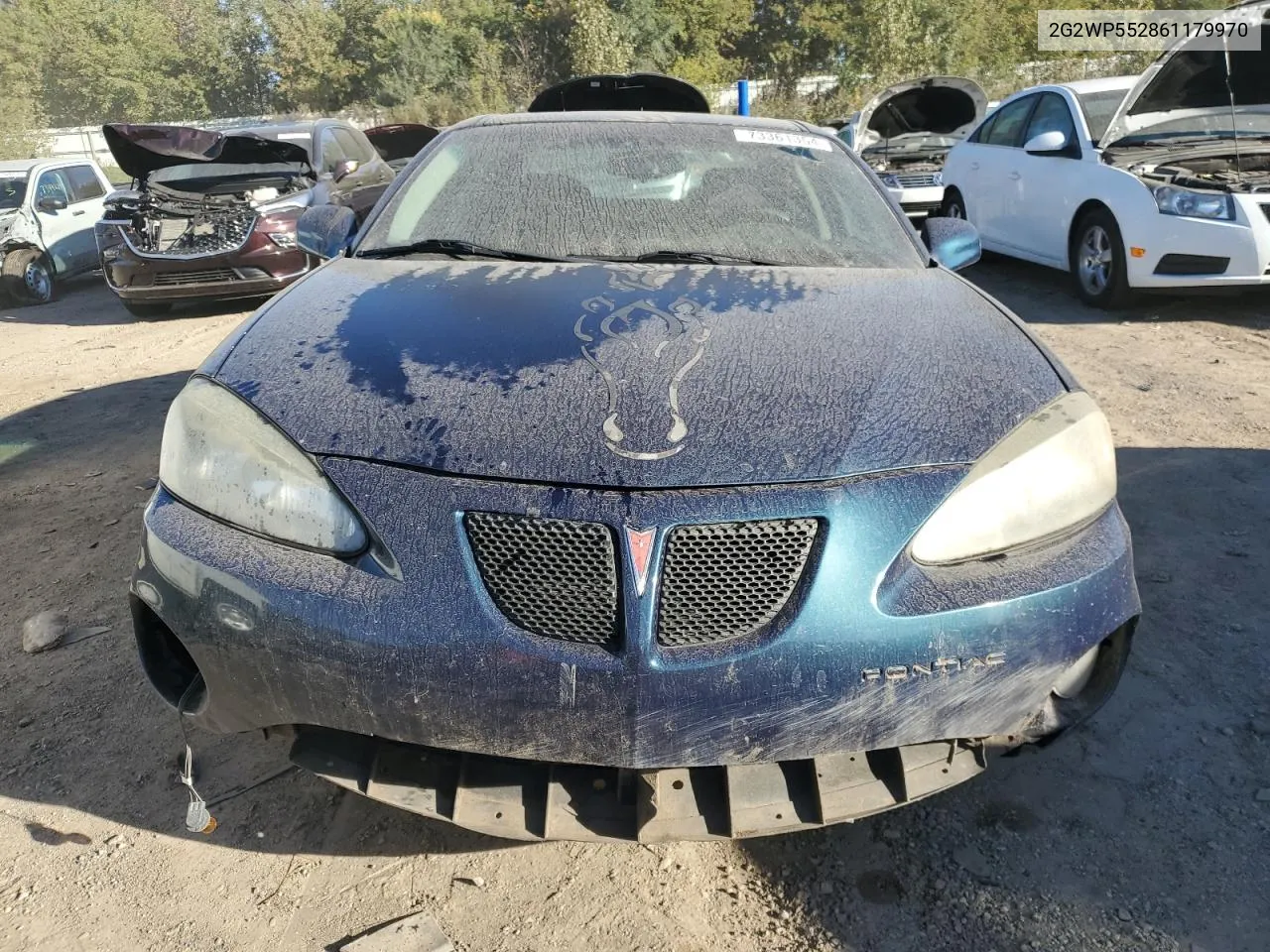 2006 Pontiac Grand Prix VIN: 2G2WP552861179970 Lot: 73361354