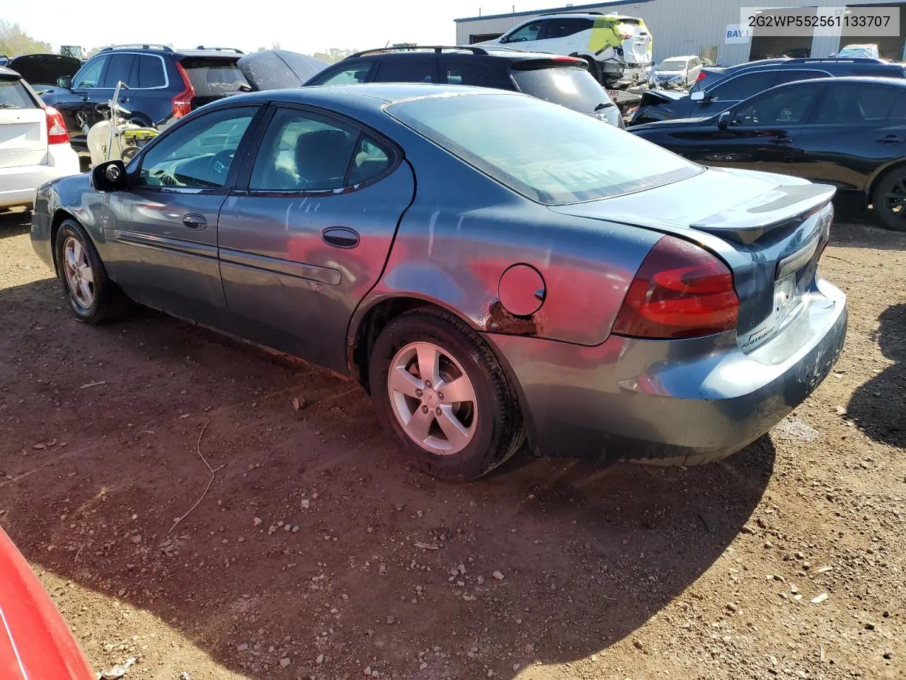 2006 Pontiac Grand Prix VIN: 2G2WP552561133707 Lot: 73400494