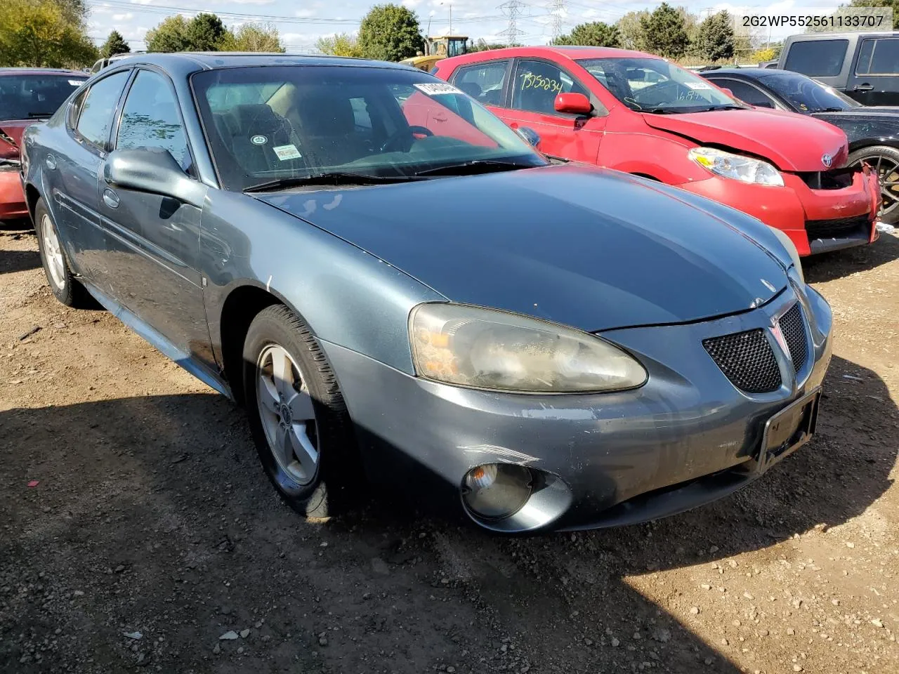 2006 Pontiac Grand Prix VIN: 2G2WP552561133707 Lot: 73400494