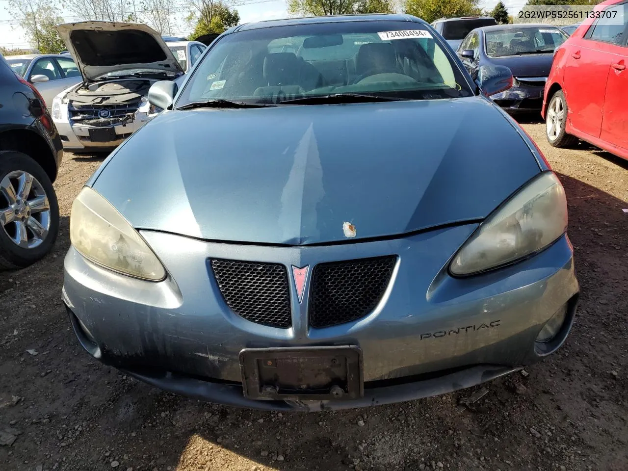 2006 Pontiac Grand Prix VIN: 2G2WP552561133707 Lot: 73400494