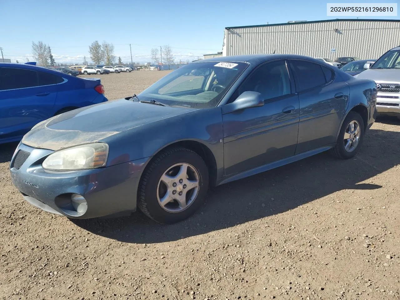 2006 Pontiac Grand Prix VIN: 2G2WP552161296810 Lot: 73477354