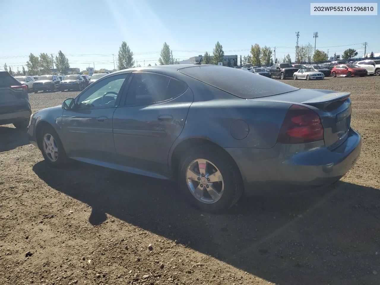 2006 Pontiac Grand Prix VIN: 2G2WP552161296810 Lot: 73477354