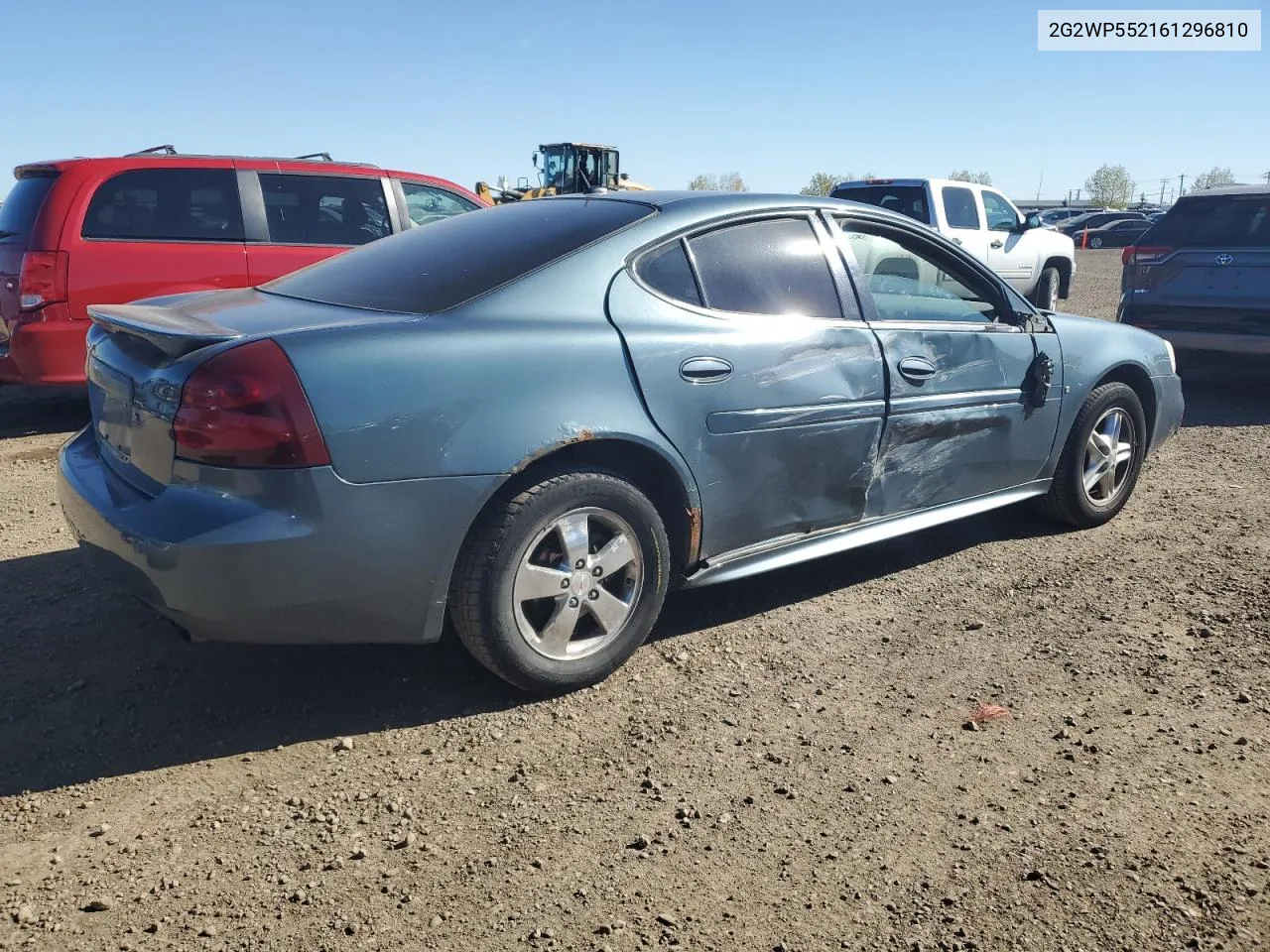 2006 Pontiac Grand Prix VIN: 2G2WP552161296810 Lot: 73477354