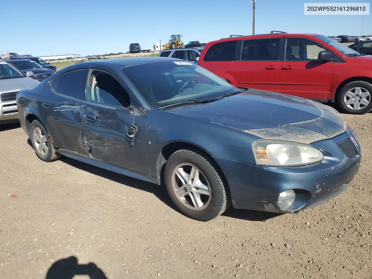 2006 Pontiac Grand Prix VIN: 2G2WP552161296810 Lot: 73477354