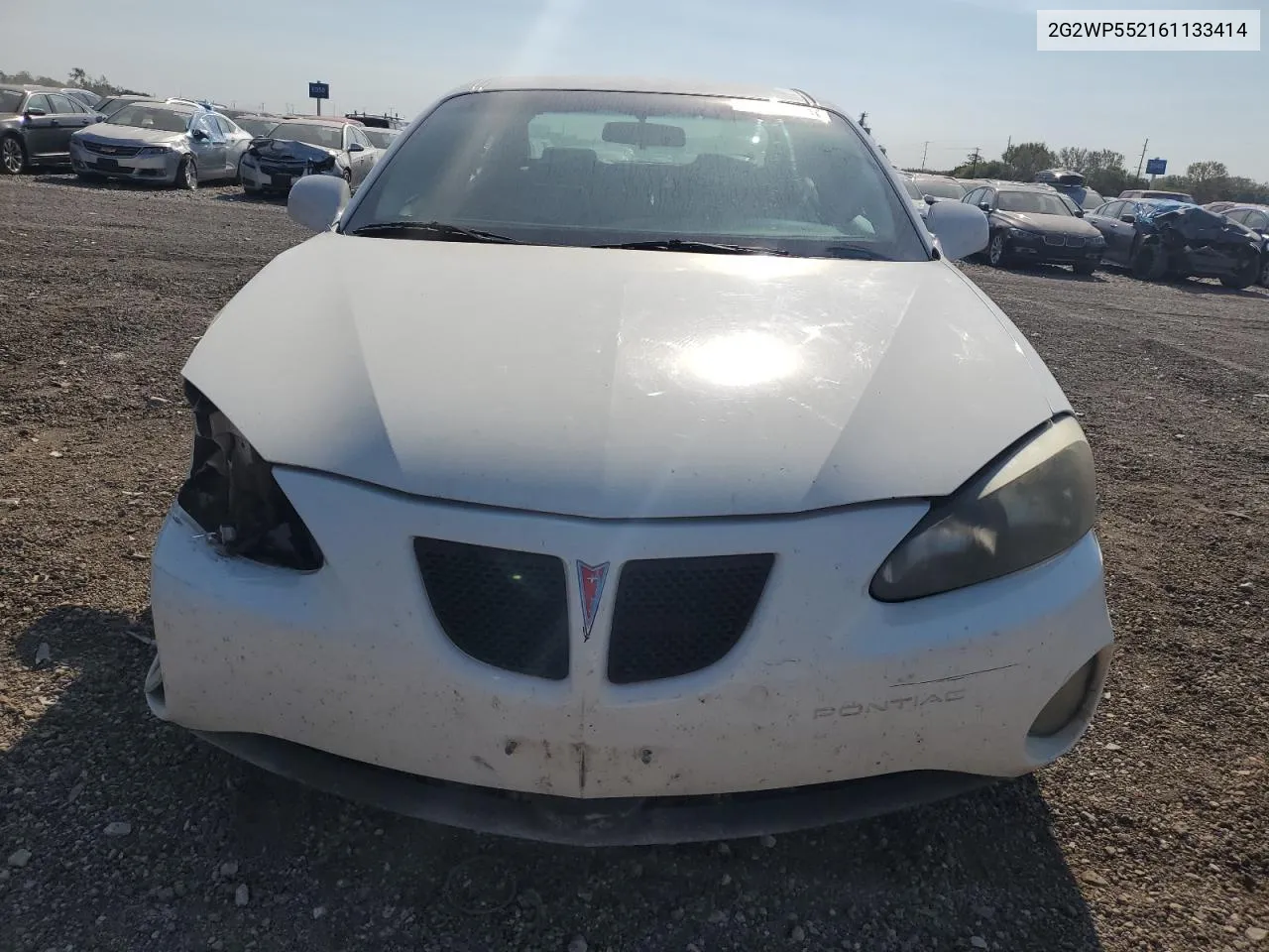 2006 Pontiac Grand Prix VIN: 2G2WP552161133414 Lot: 73512034