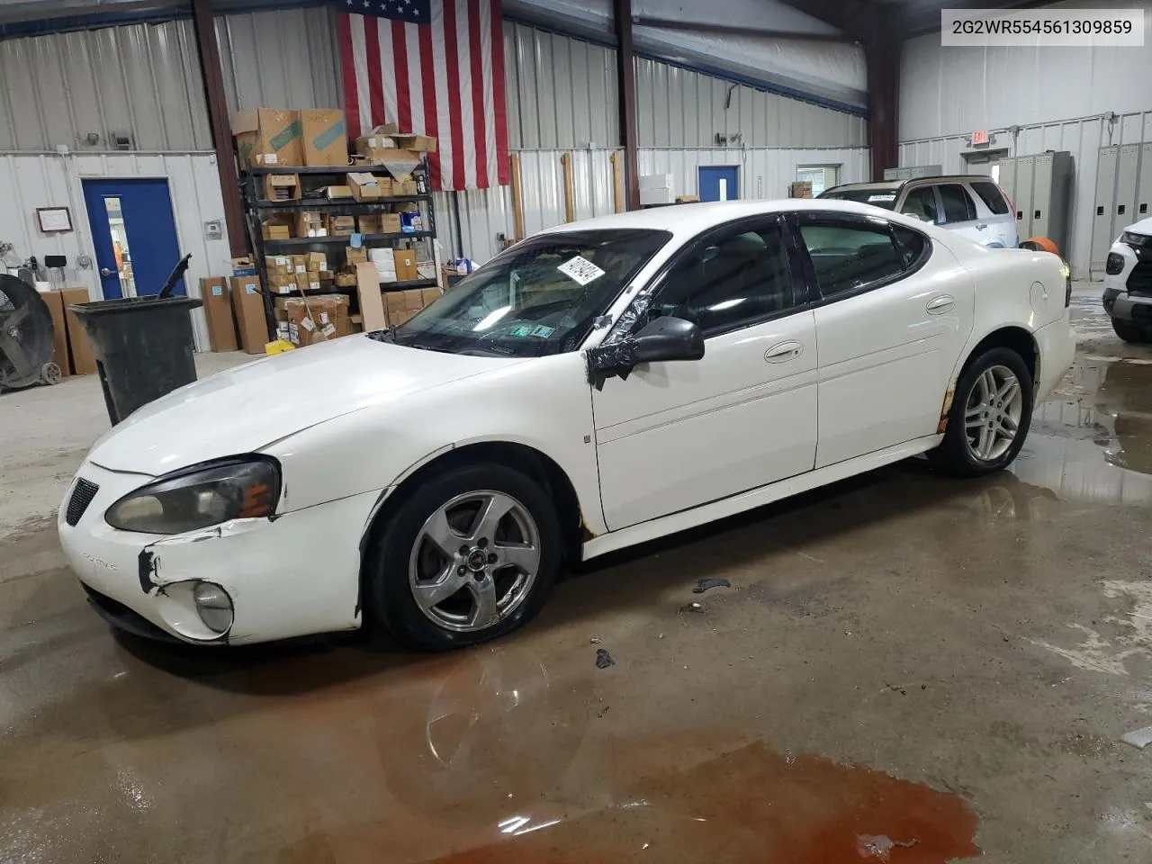 2006 Pontiac Grand Prix Gt VIN: 2G2WR554561309859 Lot: 74019424