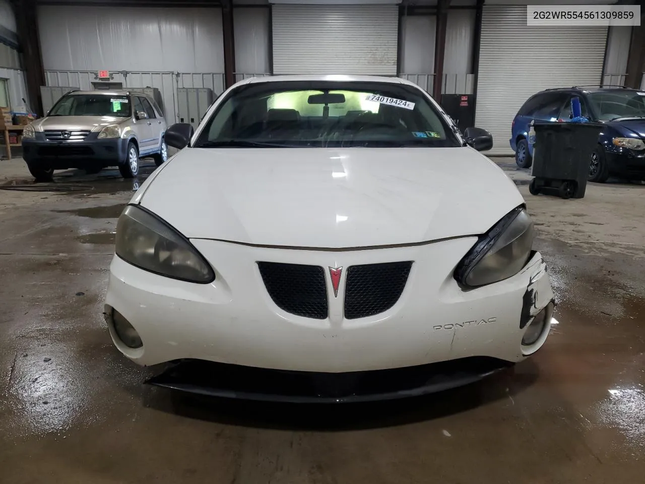 2006 Pontiac Grand Prix Gt VIN: 2G2WR554561309859 Lot: 74019424