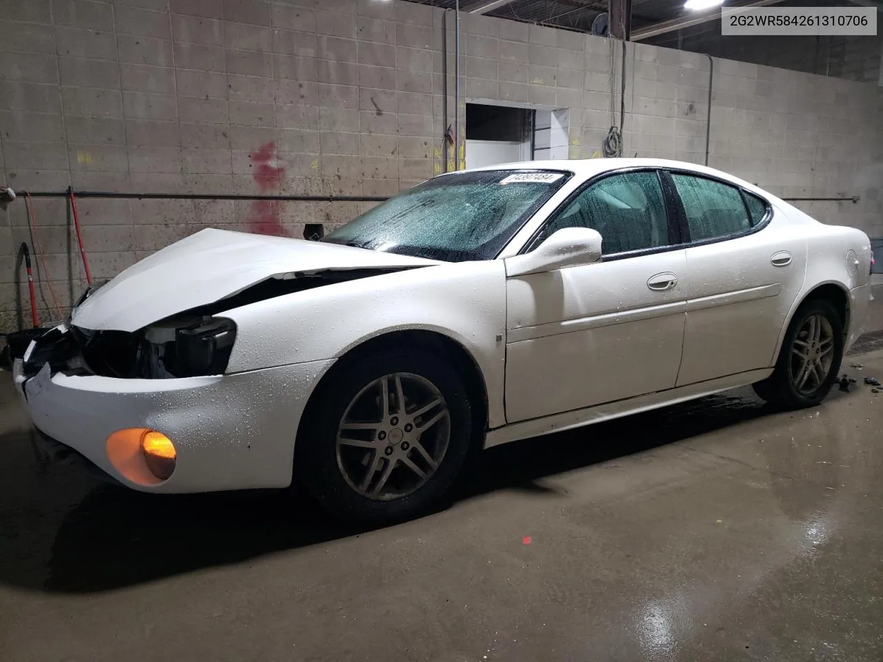 2006 Pontiac Grand Prix Gt VIN: 2G2WR584261310706 Lot: 74397484