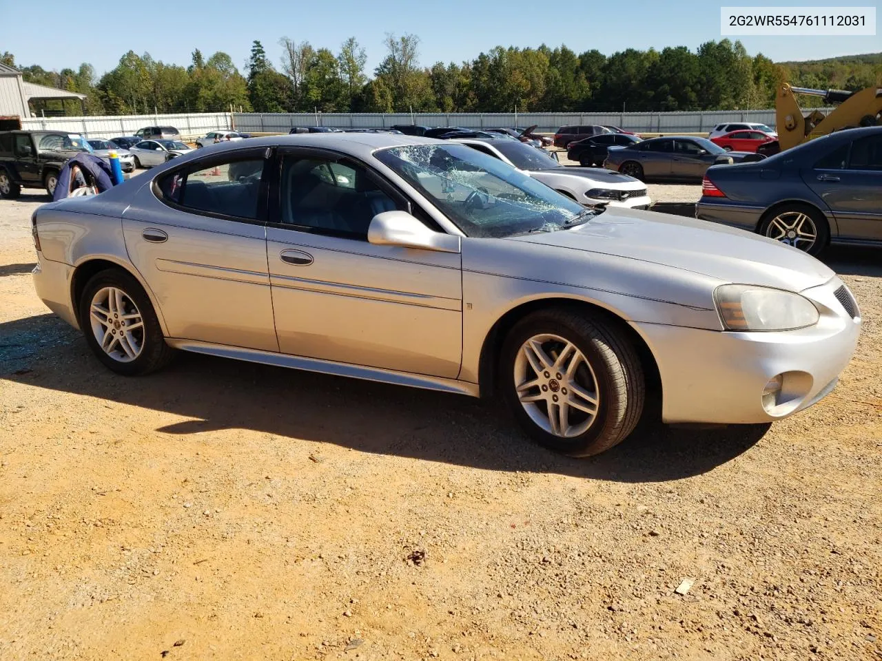 2006 Pontiac Grand Prix Gt VIN: 2G2WR554761112031 Lot: 74773384