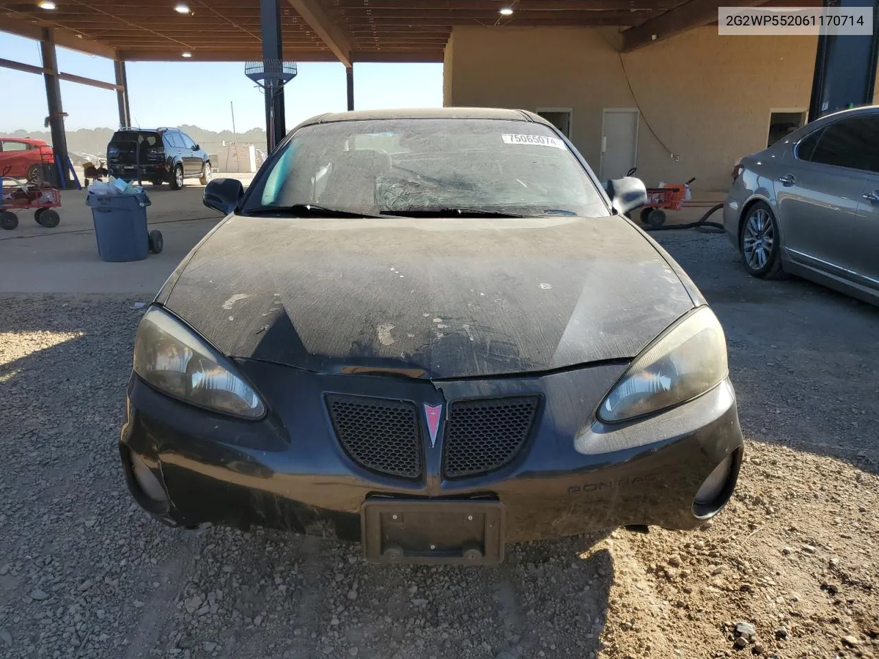 2006 Pontiac Grand Prix VIN: 2G2WP552061170714 Lot: 75065074