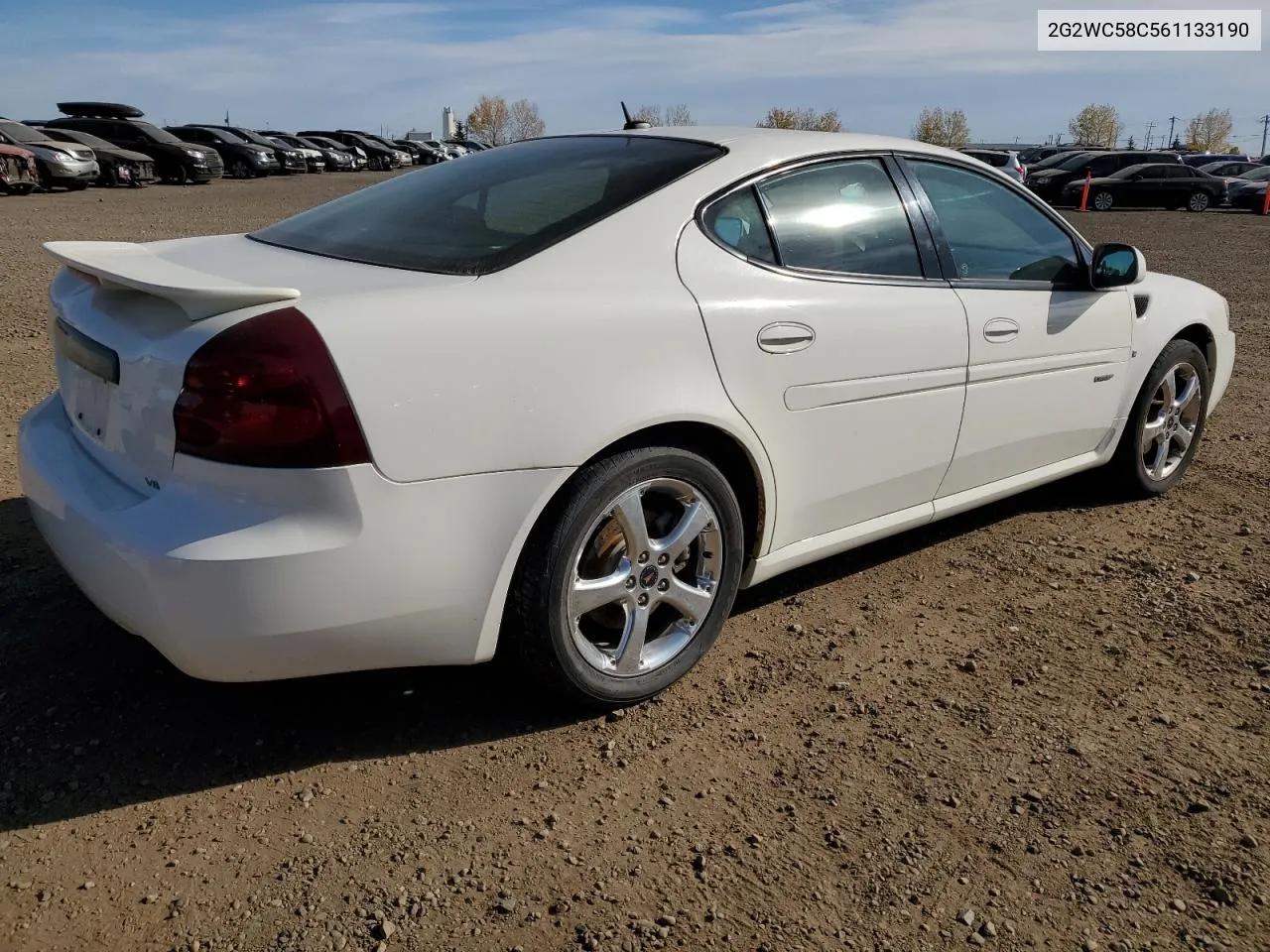 2006 Pontiac Grand Prix Gxp VIN: 2G2WC58C561133190 Lot: 75287064