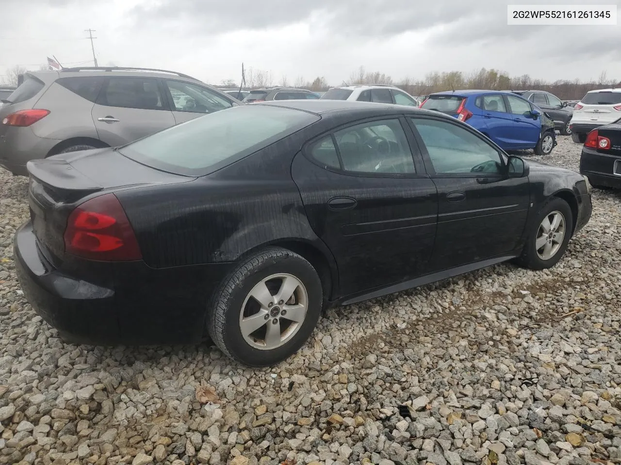 2006 Pontiac Grand Prix VIN: 2G2WP552161261345 Lot: 78427084