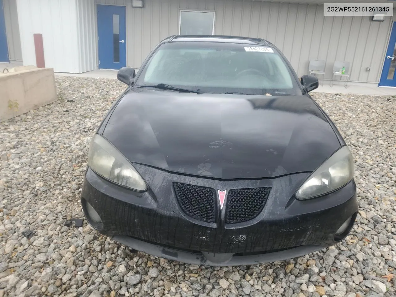 2006 Pontiac Grand Prix VIN: 2G2WP552161261345 Lot: 78427084