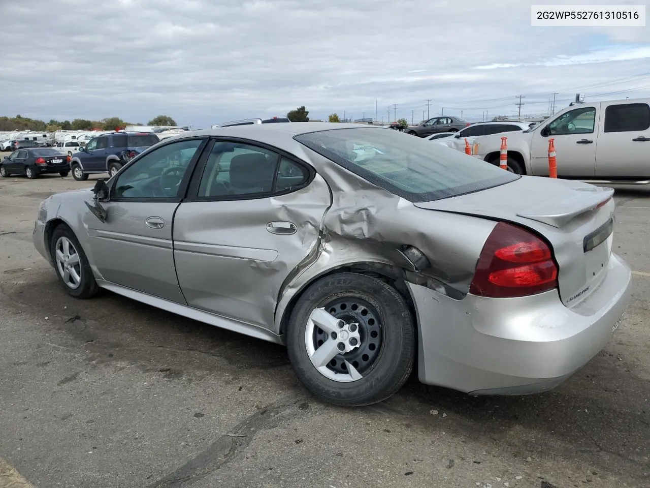 2006 Pontiac Grand Prix VIN: 2G2WP552761310516 Lot: 78493264