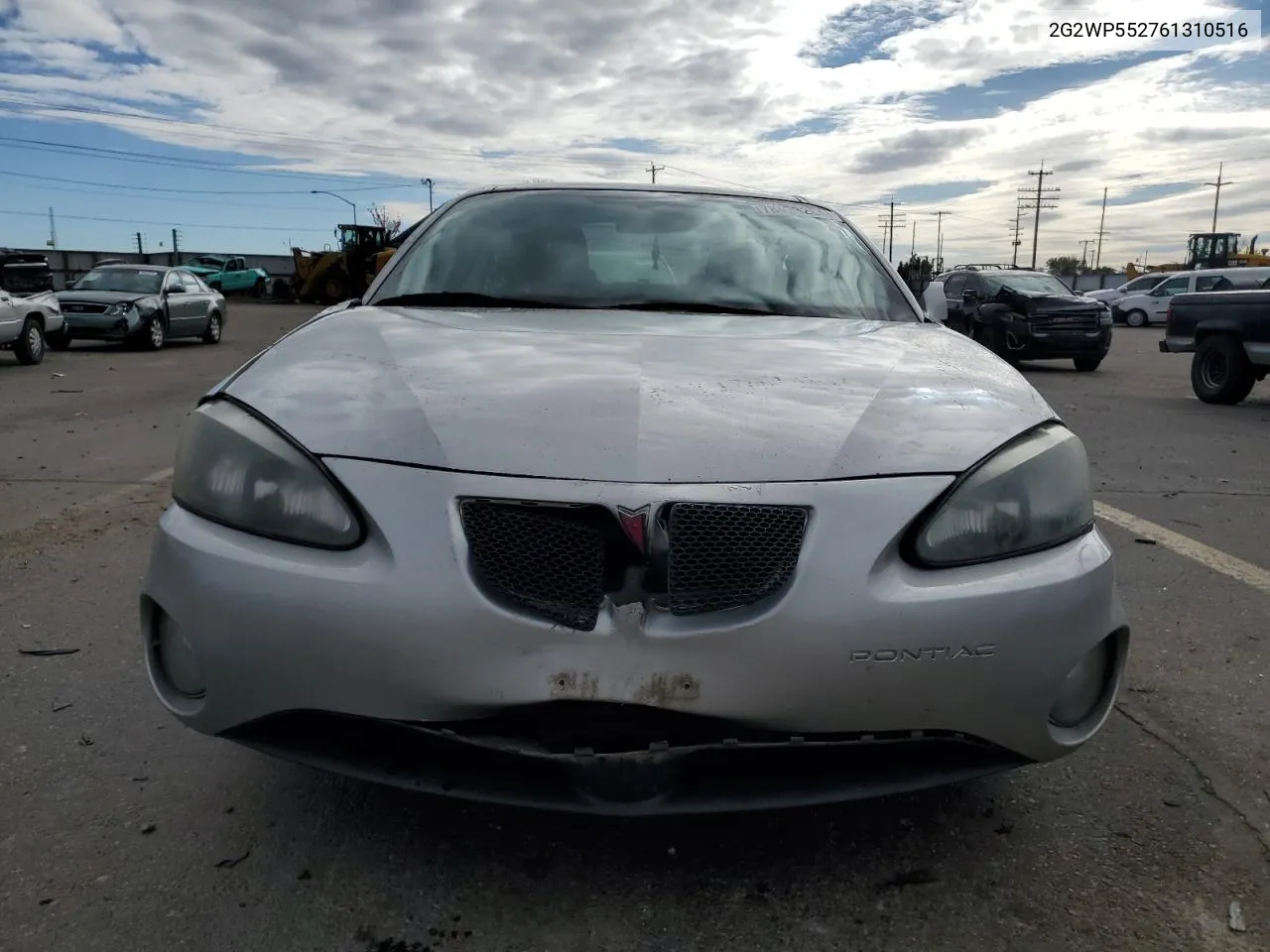 2006 Pontiac Grand Prix VIN: 2G2WP552761310516 Lot: 78493264