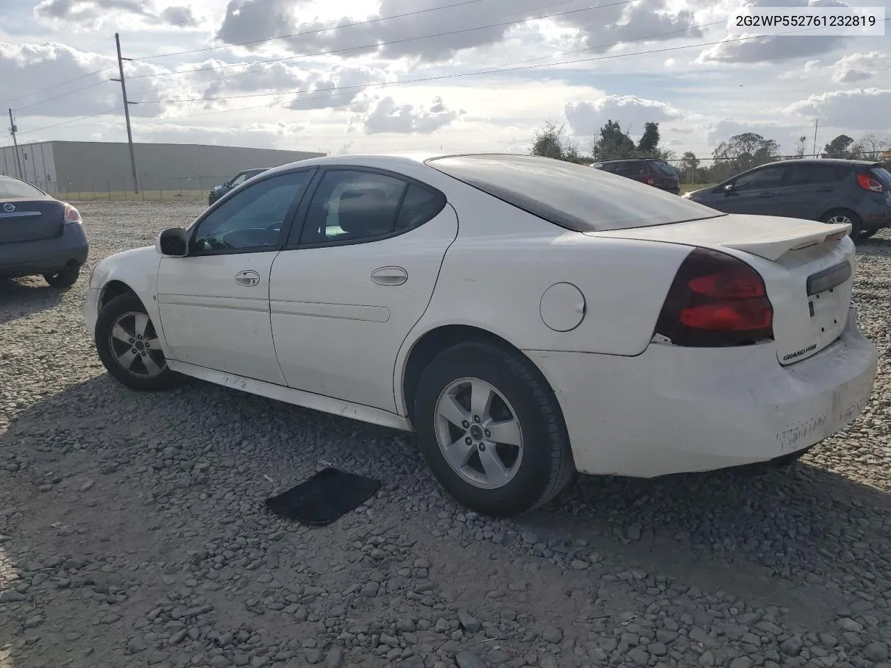 2006 Pontiac Grand Prix VIN: 2G2WP552761232819 Lot: 78591614