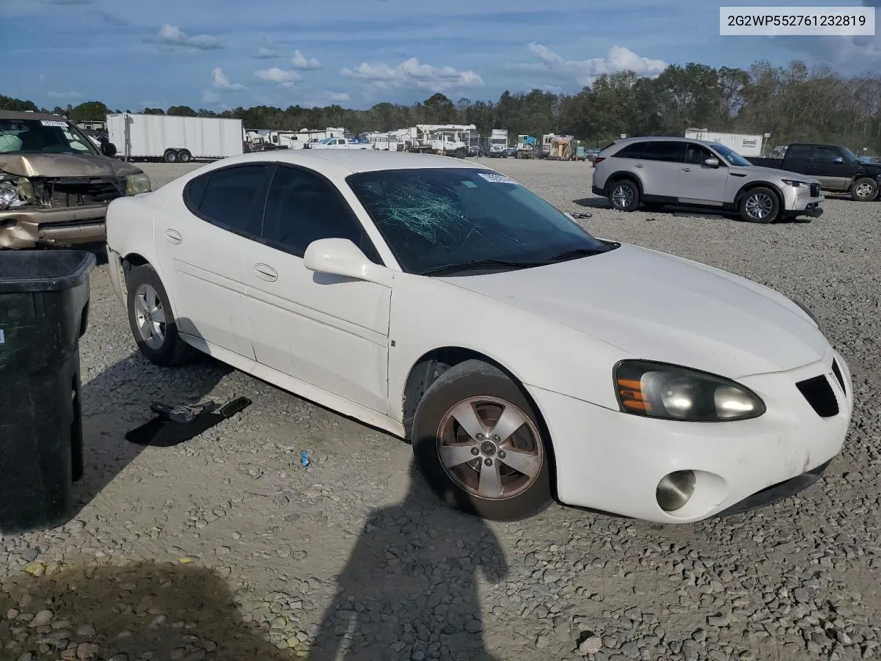 2006 Pontiac Grand Prix VIN: 2G2WP552761232819 Lot: 78591614