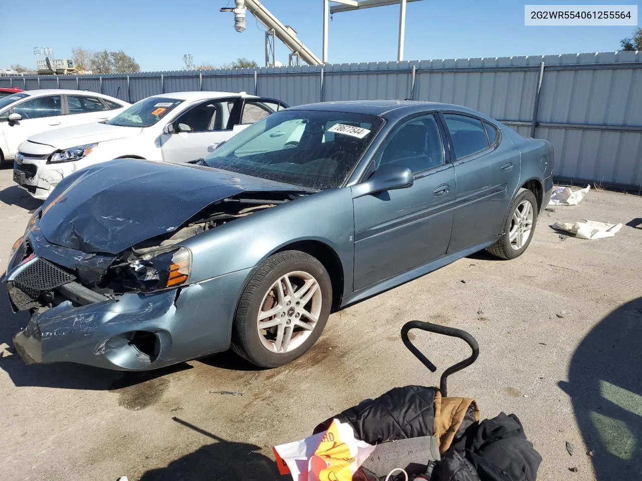 2006 Pontiac Grand Prix Gt VIN: 2G2WR554061255564 Lot: 78677544