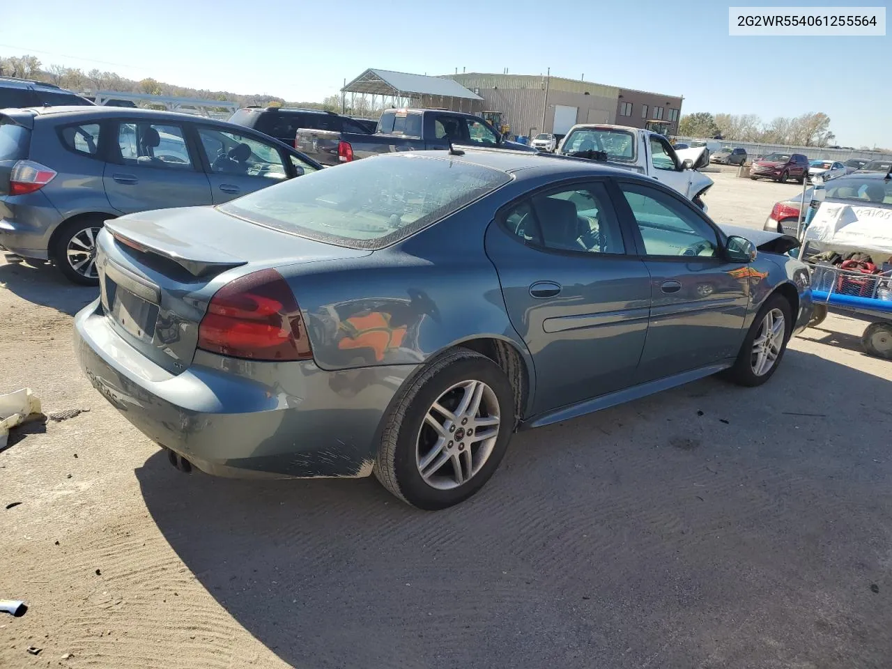 2006 Pontiac Grand Prix Gt VIN: 2G2WR554061255564 Lot: 78677544