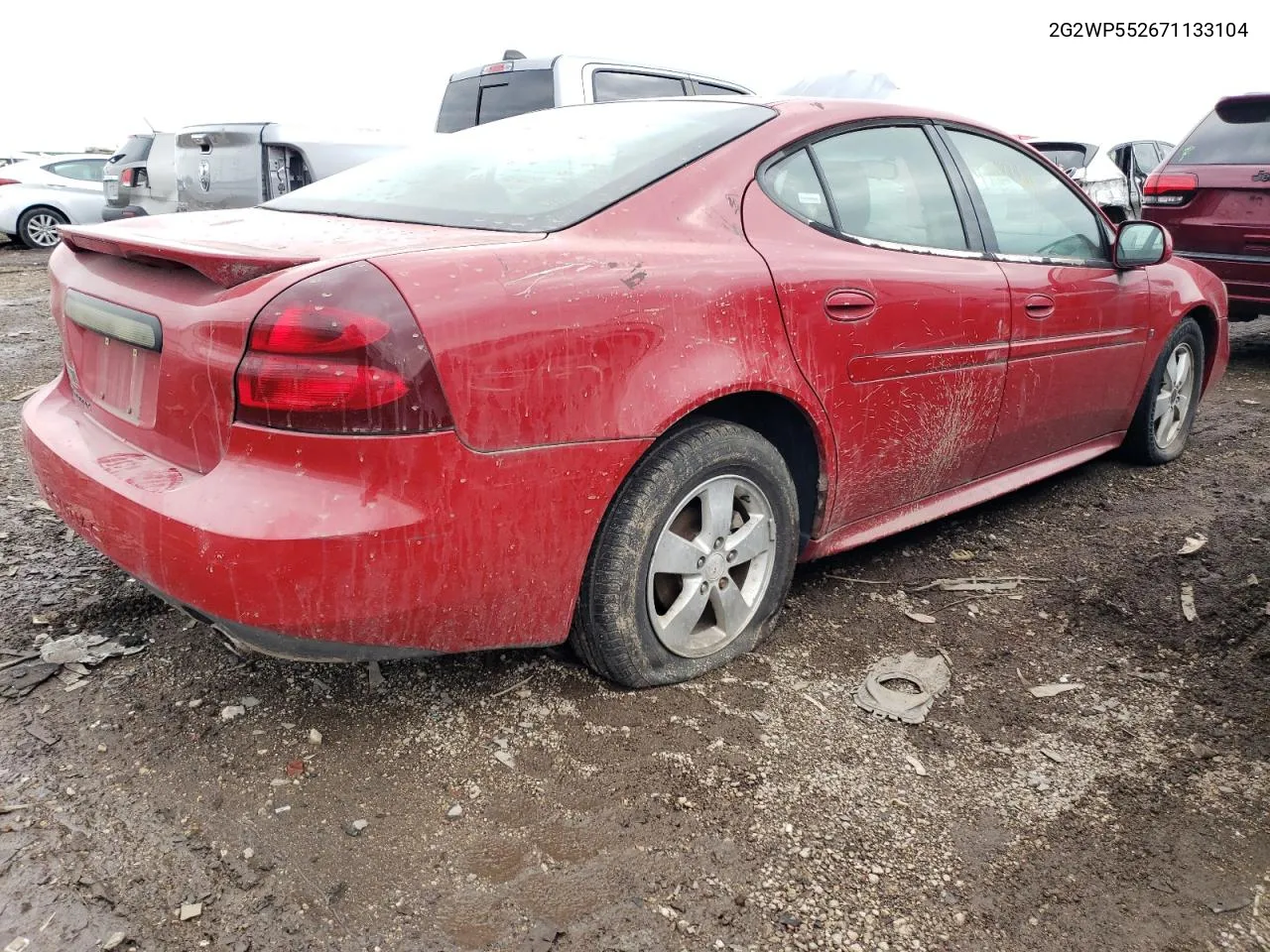 2007 Pontiac Grand Prix VIN: 2G2WP552671133104 Lot: 47917724