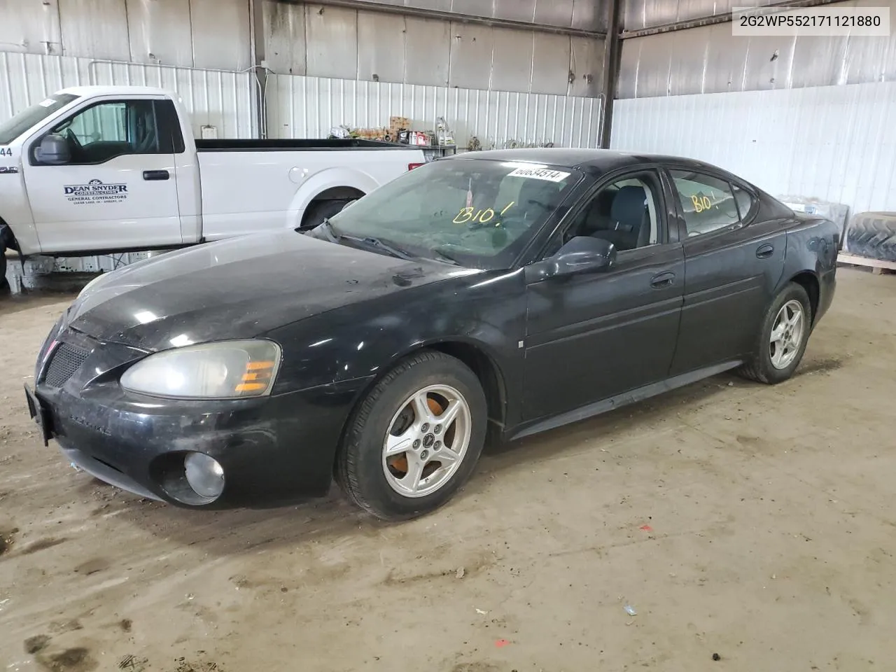 2007 Pontiac Grand Prix VIN: 2G2WP552171121880 Lot: 60634514