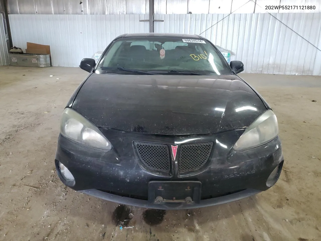 2007 Pontiac Grand Prix VIN: 2G2WP552171121880 Lot: 60634514