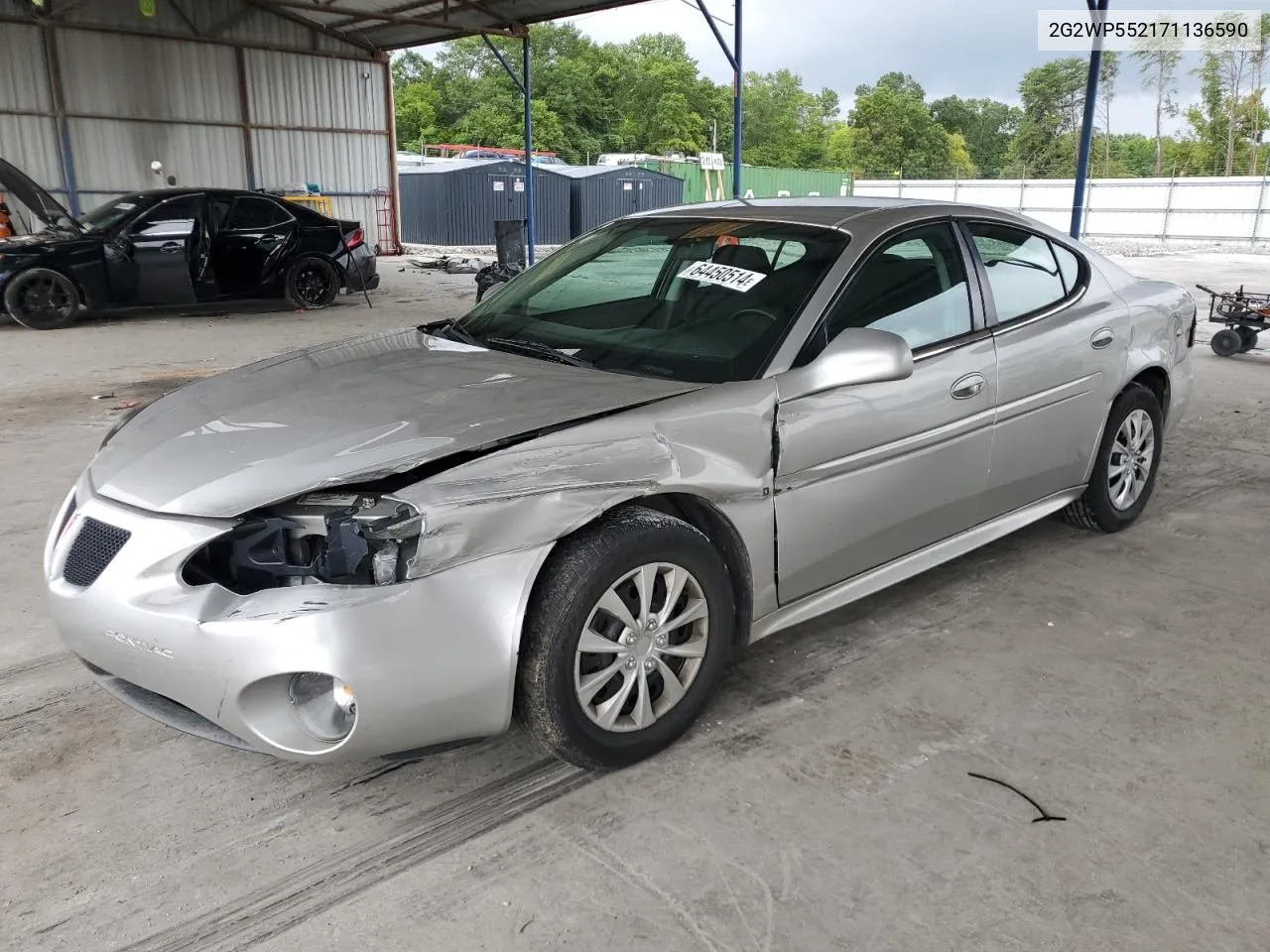 2007 Pontiac Grand Prix VIN: 2G2WP552171136590 Lot: 64450514