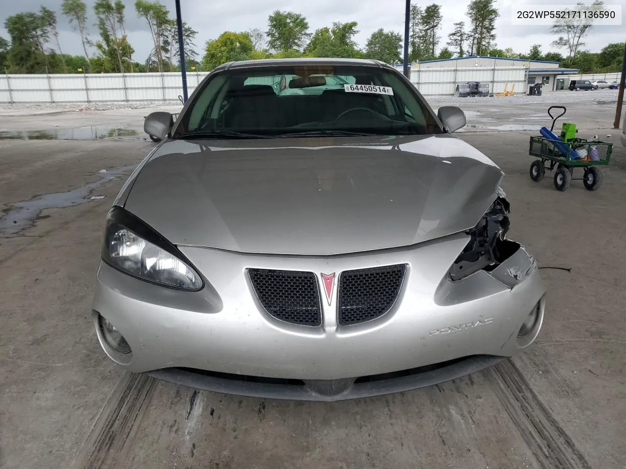 2007 Pontiac Grand Prix VIN: 2G2WP552171136590 Lot: 64450514