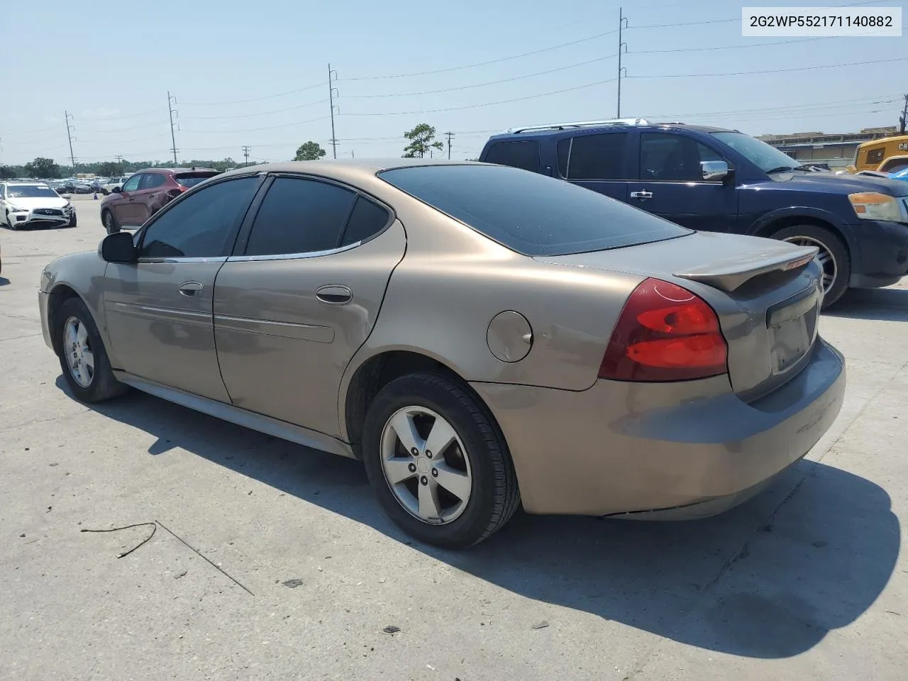 2007 Pontiac Grand Prix VIN: 2G2WP552171140882 Lot: 65723754