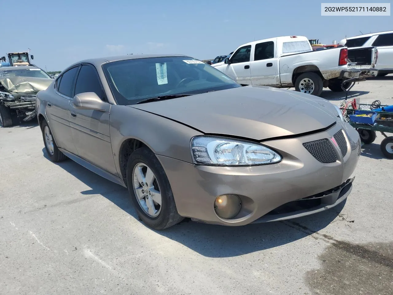 2007 Pontiac Grand Prix VIN: 2G2WP552171140882 Lot: 65723754